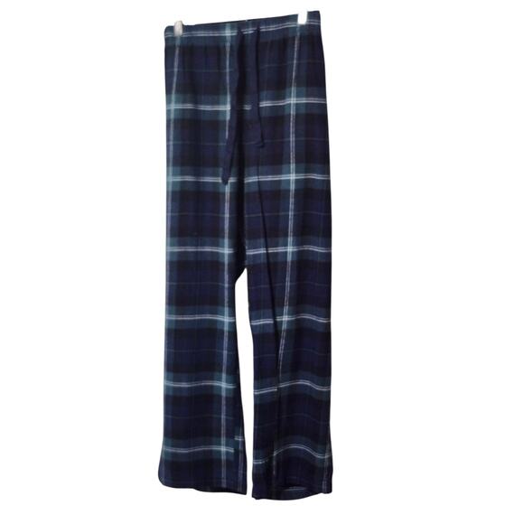 Old Navy Womens Matching Flannel‎ Pajama Set Blue & Green Tartan Plaid Size XXL - Picture 10 of 10